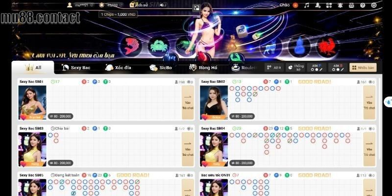 Sảnh cược casino của nhà cái